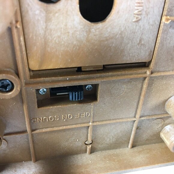 Vintage Santa Claus Xmas Rocking Chair Gemmy Musical Sings Jingle Bells FLAW - Picture 13 of 13